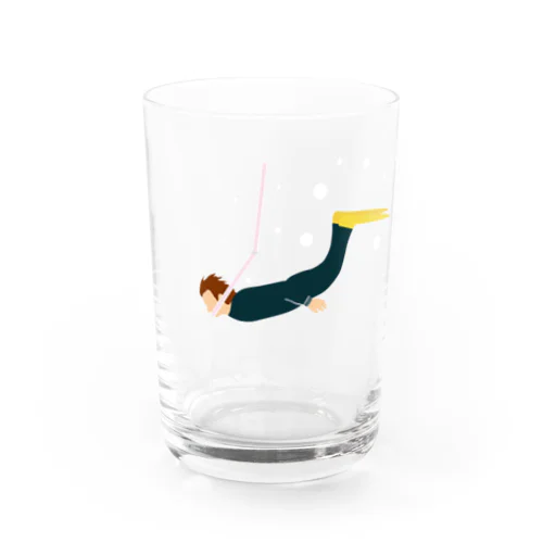 コップの中でダイビング Water Glass