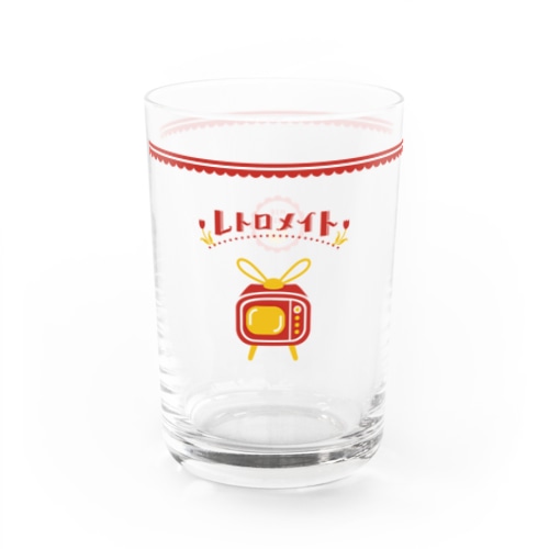 レトロメイト＊TV -Girls Room- グラス Water Glass