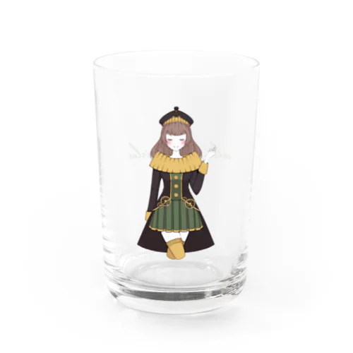 配色少女図鑑「バイバイトレインガール」 Water Glass