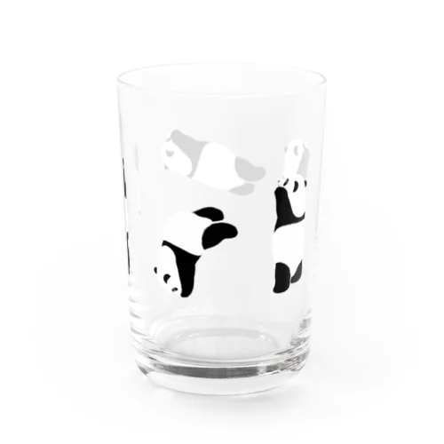 スローモーション＊パンダ Water Glass