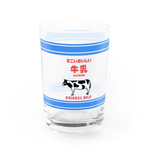 【ご連絡用】牛乳がすごくおいしくなるグラスTシャツ Water Glass