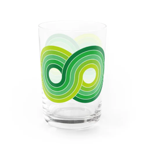 レトログラス_GREEN Water Glass