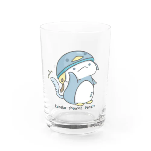 グラス「じたくけいびいん/ぺんぎんver」＋たんぶらー Water Glass