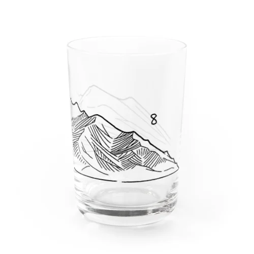 八ヶ岳　黒 Water Glass