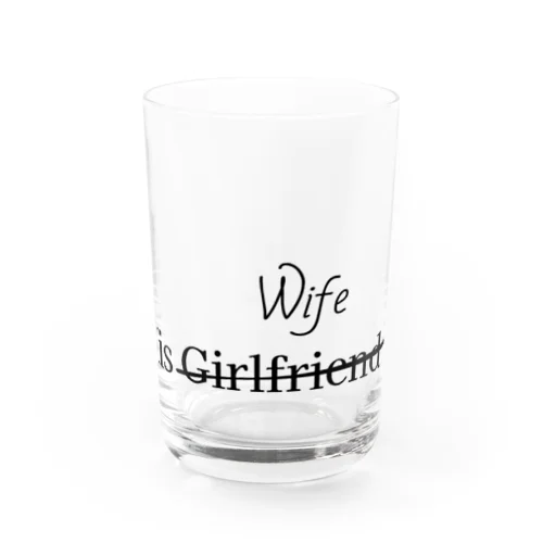 His Wife_01Z Water Glass