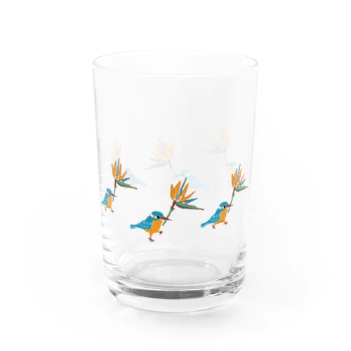 ゴクラクチョウカと青い鳥 Water Glass