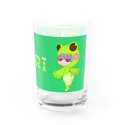 ぷり☆カエルちゃん グリーン Water Glass