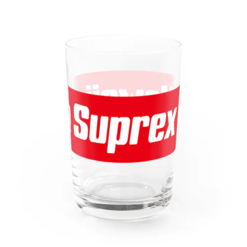 Hawaiian Suprex Box Logo Water Glass