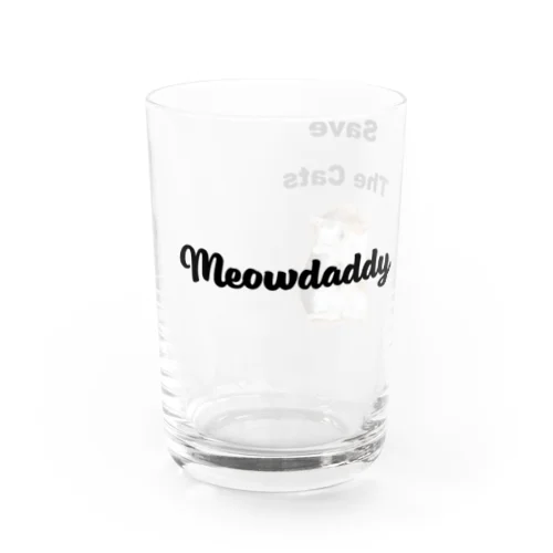 Meowdaddy ねこの飼い主（パパさん）用 Water Glass