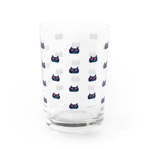 いつもの黒猫 Water Glass