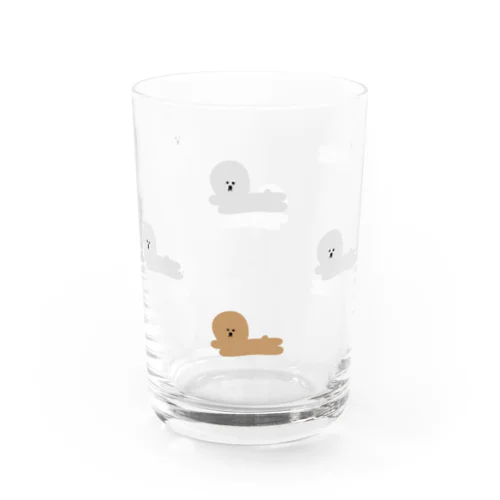 スタンダード・プードルのグラス Water Glass