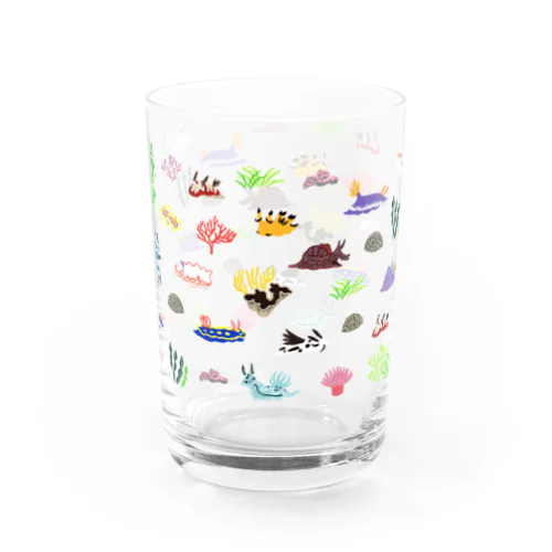 うみうしとなかまたち Water Glass