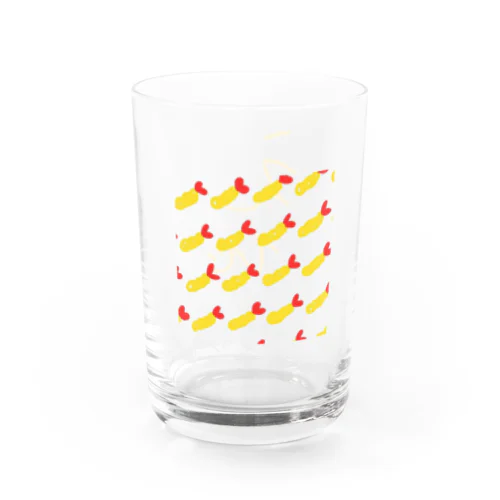 えびてんxえびてんxえびてん Water Glass