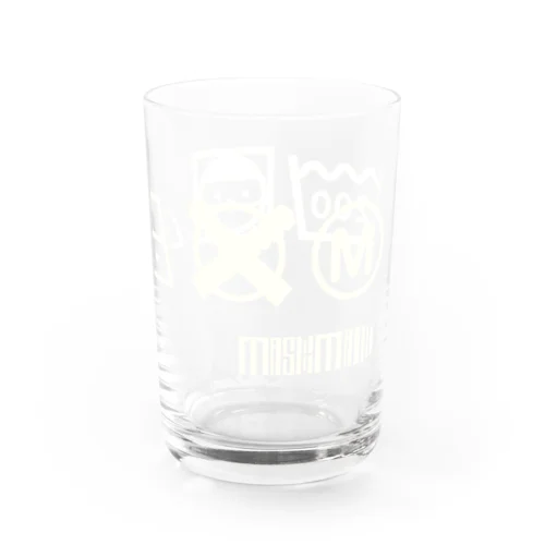 マスクメイド（お洗濯マーク白） Water Glass