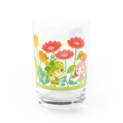 チエリちゃん　さんぽ Water Glass