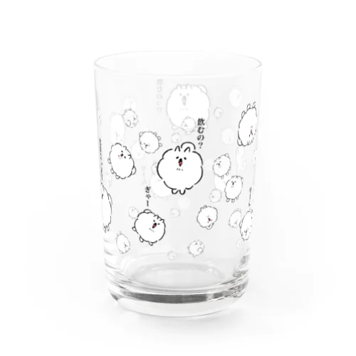 飲みにくいコップ Water Glass