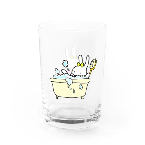 風呂上りのうさ子 Water Glass