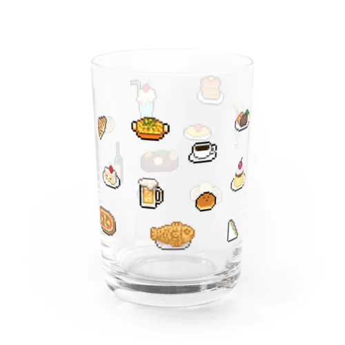 食べ物ドット絵 Water Glass