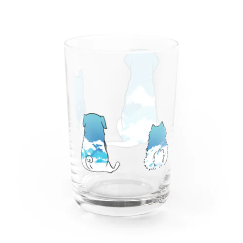 空色バック・ワン Water Glass