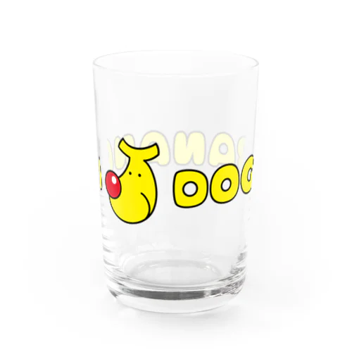 BANANA DOG Water Glass