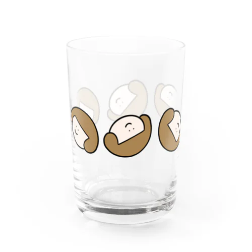 ころころりんぼぶこちゃん Water Glass