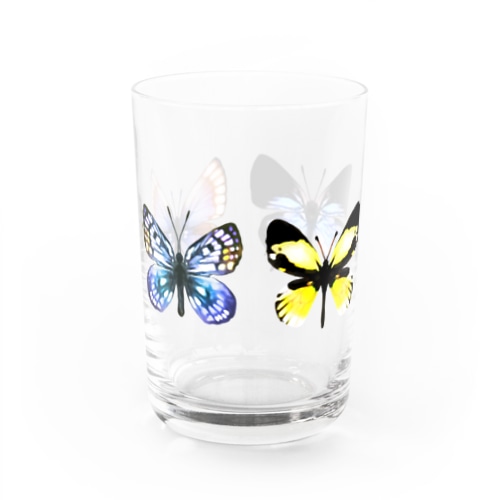 蝶々グラス Water Glass