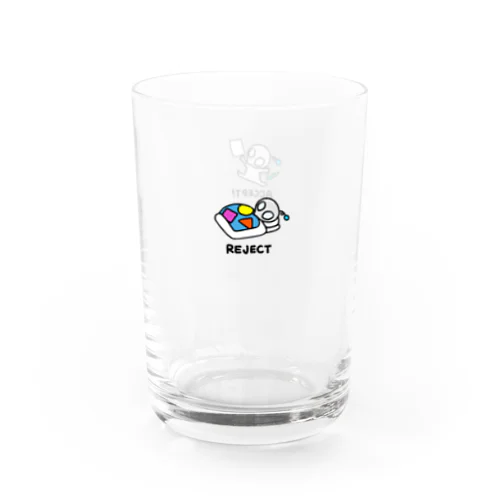 Accept Reject グラス Water Glass