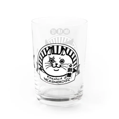 すとれいきゃっつ×ねこのひげロゴグッズ Water Glass