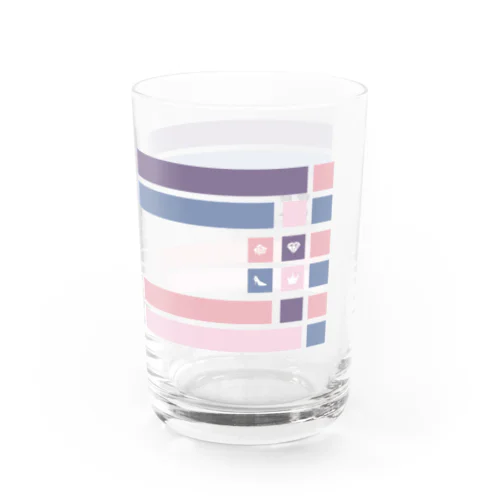 nrskni×Design Square&Color Water Glass