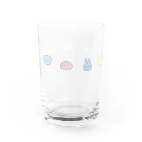 ゆるいどうぶつたち Water Glass