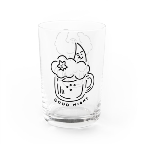 I LOVE BEER Water Glass