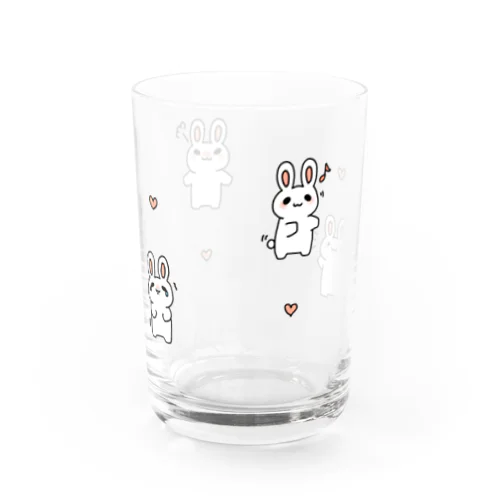 喜怒哀楽うさぎ Water Glass