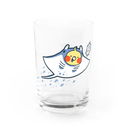 海のことり《オニイトマキオカメ》 Water Glass