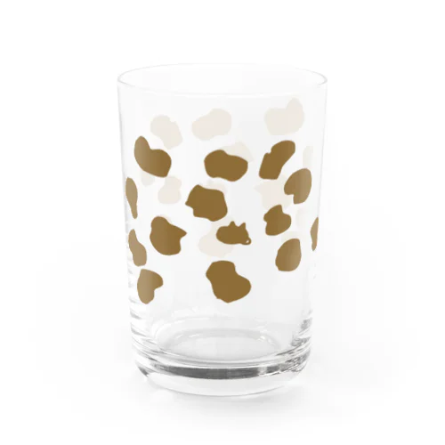 牛乳を注ぐとウシになるやつ(コーヒー) Water Glass