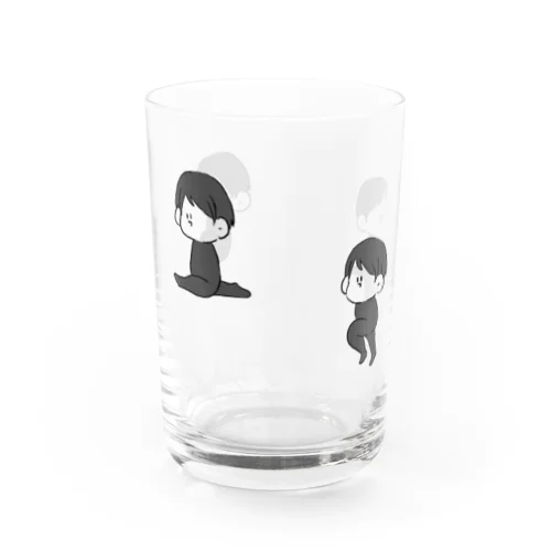 肩ロースくん Water Glass