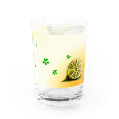 dessin citron Water Glass