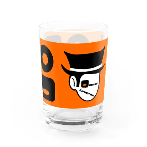 Orange exhibition Water Glass