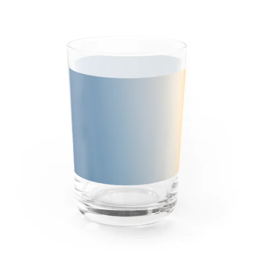 SORANOIRO-空の色-ヨコ Water Glass