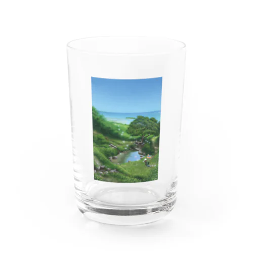 垣花樋川を渡る恵みの風にのせて Water Glass