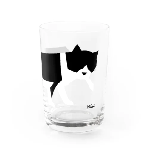 ネコのゴルゴ Water Glass