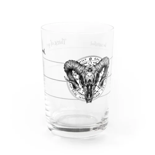 Thirst of your soul. Water Glass