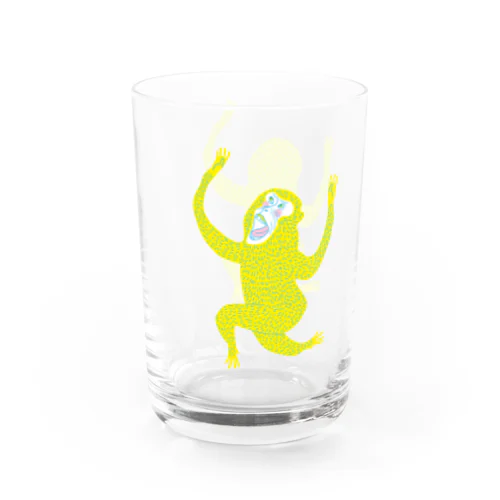 うきゃーっ！-yellow- Water Glass