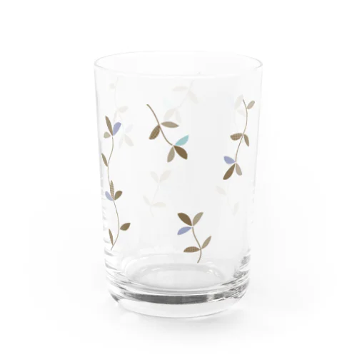 葉模様 Water Glass