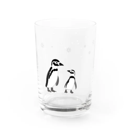 ペンギン親子 グラス Water Glass