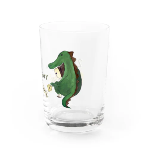 なおザウルス Water Glass