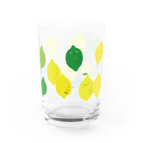 Lemon water グラス