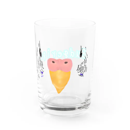 Budgerigar～セキセイインコ～ Water Glass