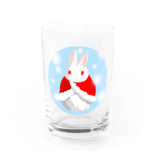 雪うさぎ？ Water Glass