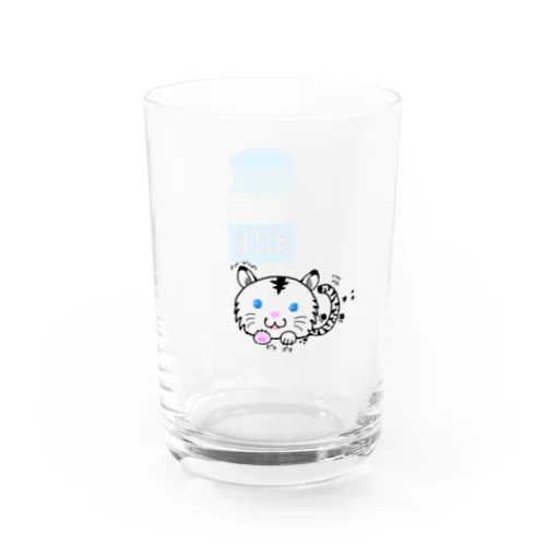 毛玉とミルク グラス Water Glass