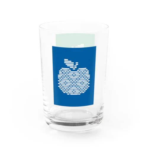 【こぎんリンゴ】シンプルなりんご Ι 青緑 グラス
